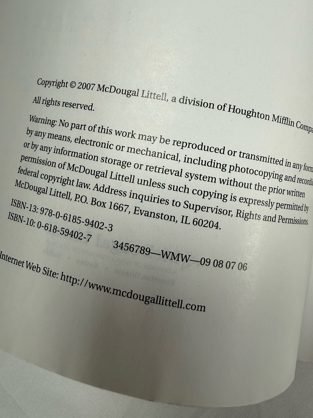 MCDOUGAL LITTELL Algebra 1 Student Textbook & Worked Out Solution Key Math Set - Picture 9 of 12